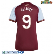 Maglie da calcio Aston Villa Harvey Elliott #9 Prima Maglia Femminile 2025-26 Manica Corta